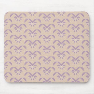 Umgedrehtes Lavendel-Muster Mousepad