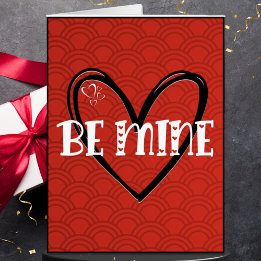 Umgekehrt ist mein Herz Valentine Liebe Card