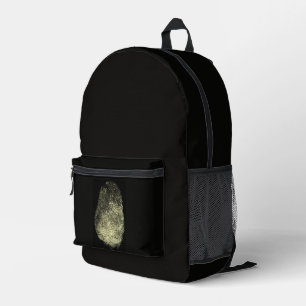 Umgekehrte Schlaufe Fingerabdruck-Tasche Bedruckter Rucksack