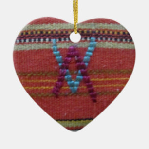 Umgekehrte v keramikornament