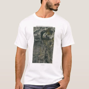 Umgekehrtes Dorf und Zuhause der Fee-Ansicht T-Shirt