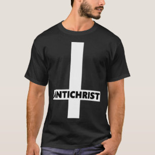 Umgekehrtes Kreuz Antichrist Verkehrt herum Satan T-Shirt