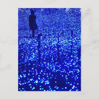 umgerundet für Illuminationen Postkarte