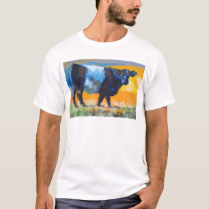 Umgeschnallte Galloway-Kuh T-Shirt