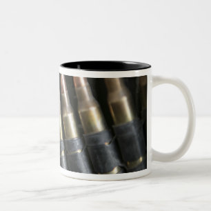 Umgeschnallte Kugeln für ein Gruppe M-249 Zweifarbige Tasse