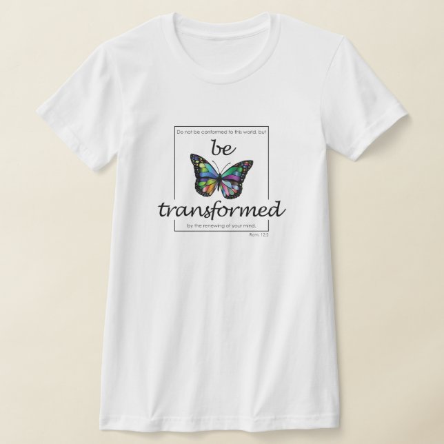 Umgestalten T - Shirt von Frauen, Christliche Frau (Ablage )