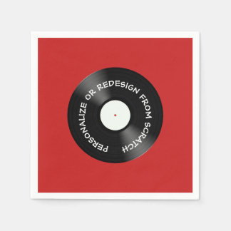 Umgestaltung von Scratch oder Personalize - Serviette