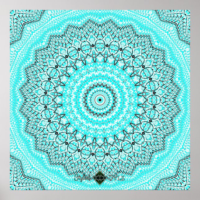 Umgewandelte Eve-Mandala Poster (Vorne)