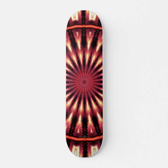 Umgewandelte Soundwave Mandala 2 Skateboard (Vorne)