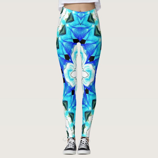 Umgewandeltes Höhlen-Kreuz Leggings (Vorderseite)