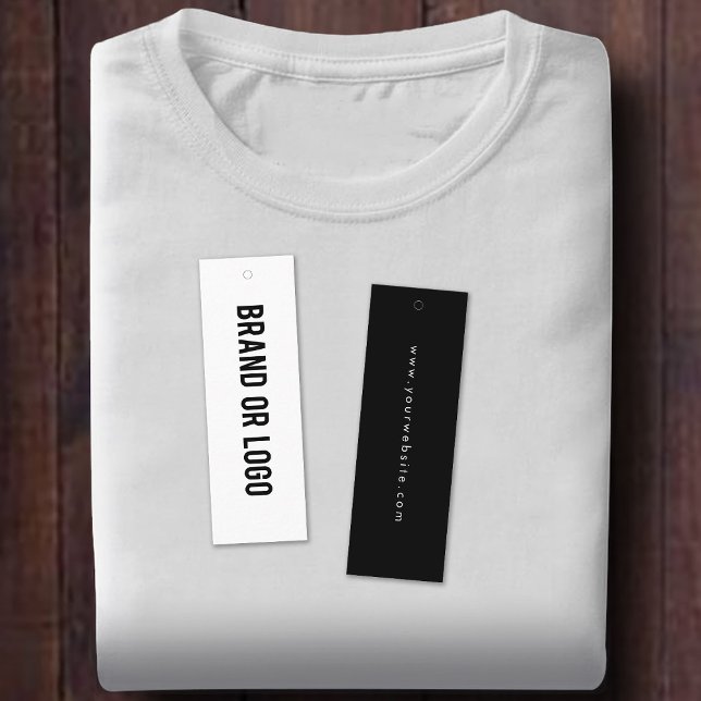 Umhängemarkierung für Firmenlogos Mini Visitenkarte (Business Logo Hang Tag Clothing Label Swing)