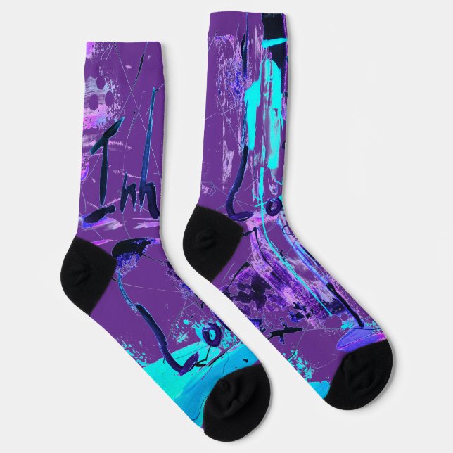 Umhängetasche Socken (Rechts)