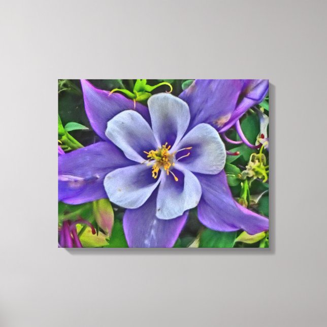 Umhüllung der Blume Leinwand (Vorderseite)