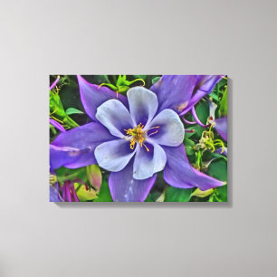 Umhüllung der Blume Leinwand