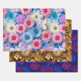 Umhüllungspapier flache Bleche mit einem anderen S Geschenkpapier Set