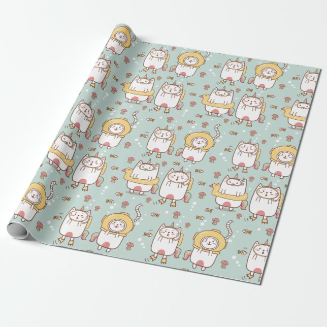 Umhüllungspapier Geschenkpapier (Ungerollt)