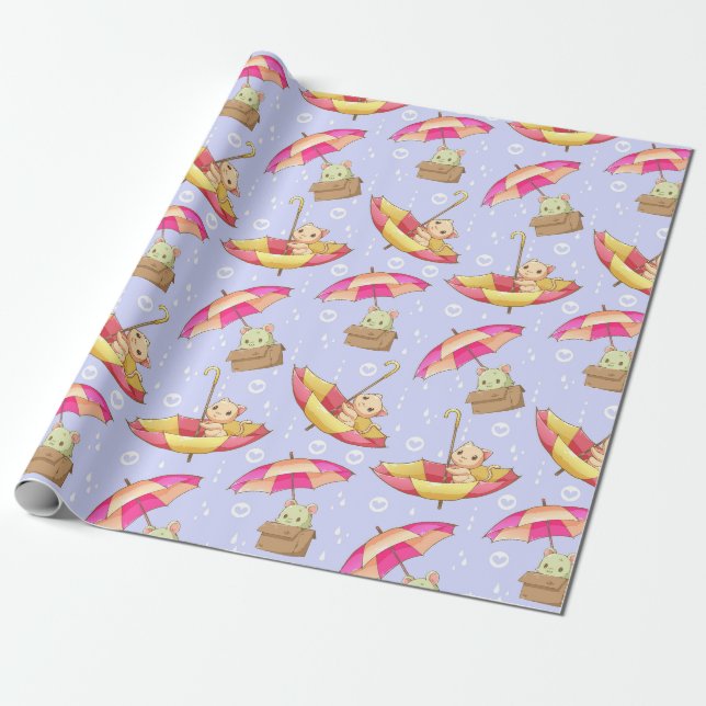 Umhüllungspapier Geschenkpapier (Ungerollt)