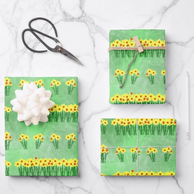 Umhüllungspapierblätter Geschenkpapier Set (Vorderseite)