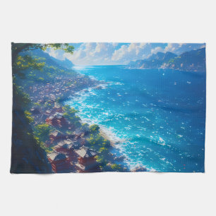 Umi no Yume „Traum vom Meer“ Geschirrtuch