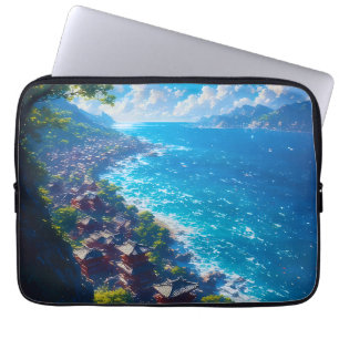 Umi no Yume „Traum vom Meer“ Laptopschutzhülle