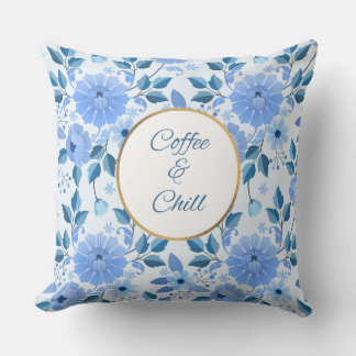 Umkehrbares, doppelseitiges, florales Polster