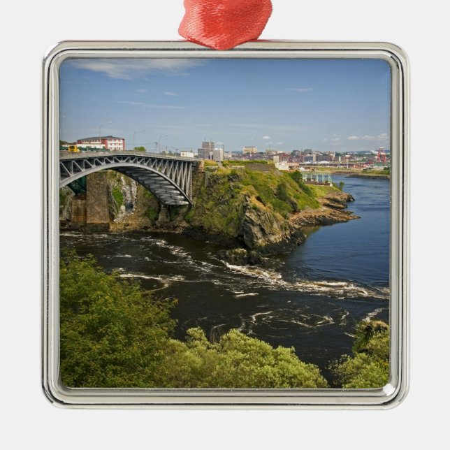 Umkehrung fällt auf den St. John River bei St. 2 Ornament Aus Metall (Vorne)