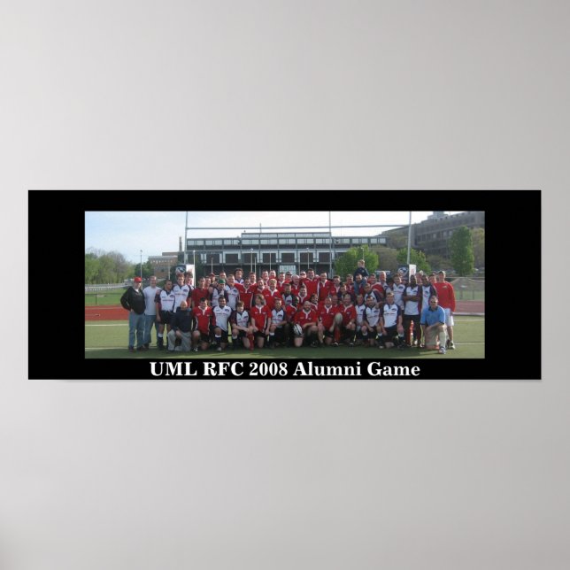 UML RFC 2008 Alumni-Spiel Poster (Vorne)