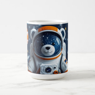 Umlaufende Teddy-Galaxie Kaffeetasse