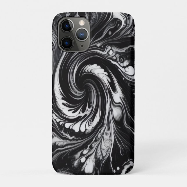 Umlaufender Wirbel  Case-Mate iPhone Hülle (Rückseite)