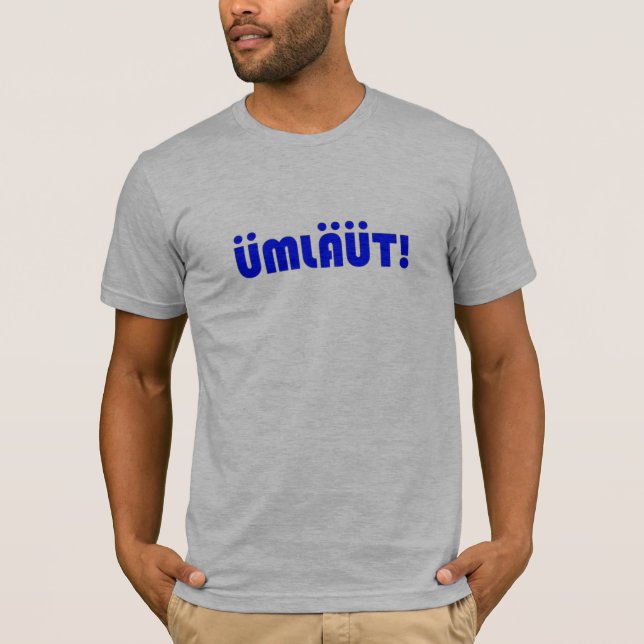 UMLAUT! Männer-T - Shirt (Vorderseite)