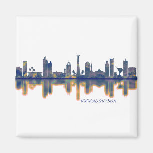 Umm al-Quwain Skyline Magnet