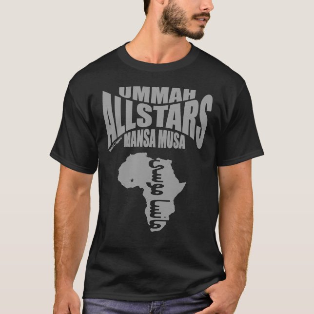 Ummah Allstars Mansa Musa T-Shirt (Vorderseite)