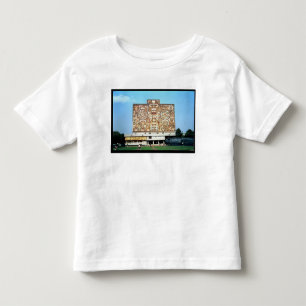 Ummauern Sie Mosaik auf der Fassade der zentralen Kleinkind T-shirt