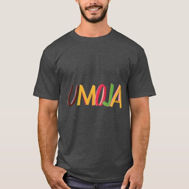 UMOJA: Eine Feier der Einheit T-Shirt (Vorderseite)