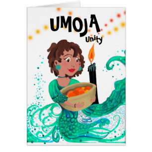 Umoja - Esprits de Kwanzaa Carte pour notes