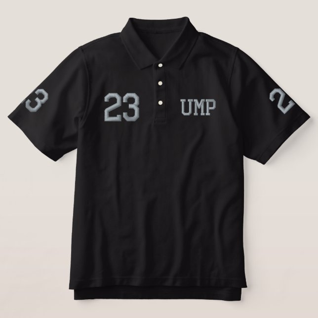 Umpire bestickt (Design Vorderseite)