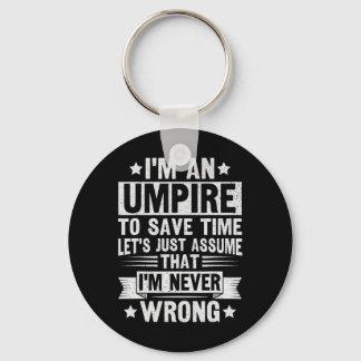 Umpire Funny Sketll Design For An Umpire  Schlüsselanhänger