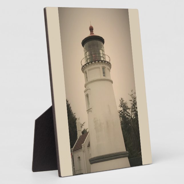 Umpqua River Lighthouse Fotoplatte (Seite)