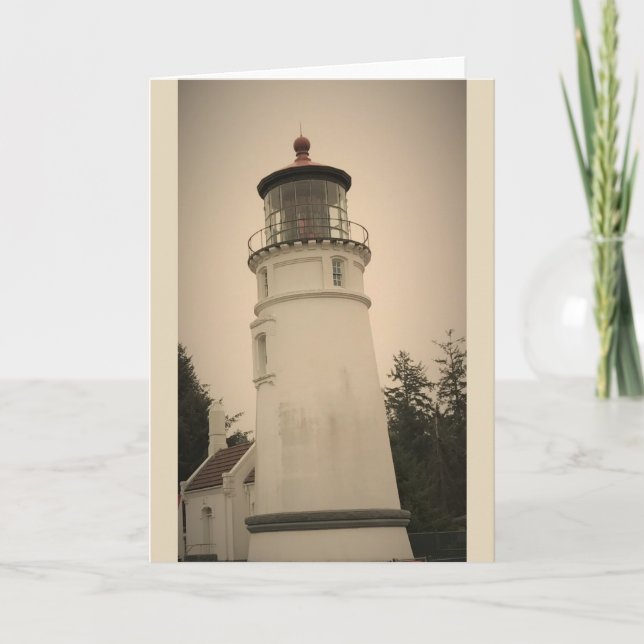 Umpqua River Lighthouse Karte (Vorderseite)