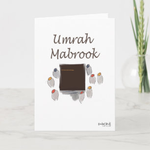 Umrah Mabrook Karte