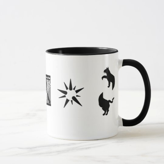 Umreißt Tasse