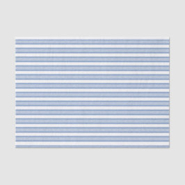 Umrissene Streifen blau/Grau Seidenpapier