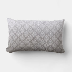 Umschaltbarer Taupe/blaues lila Lendenkissen