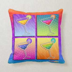 UMSCHALTBARES Pop-Kunstmargaritas-Amerikaner MoJo Kissen