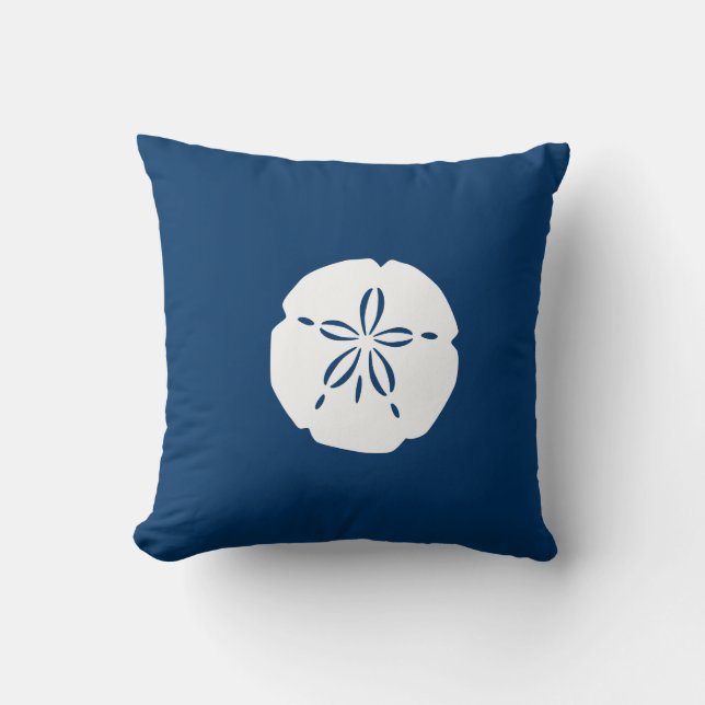 Umschaltbares Sand-Dollar-Wurfs-Kissen Kissen (Vorderseite)