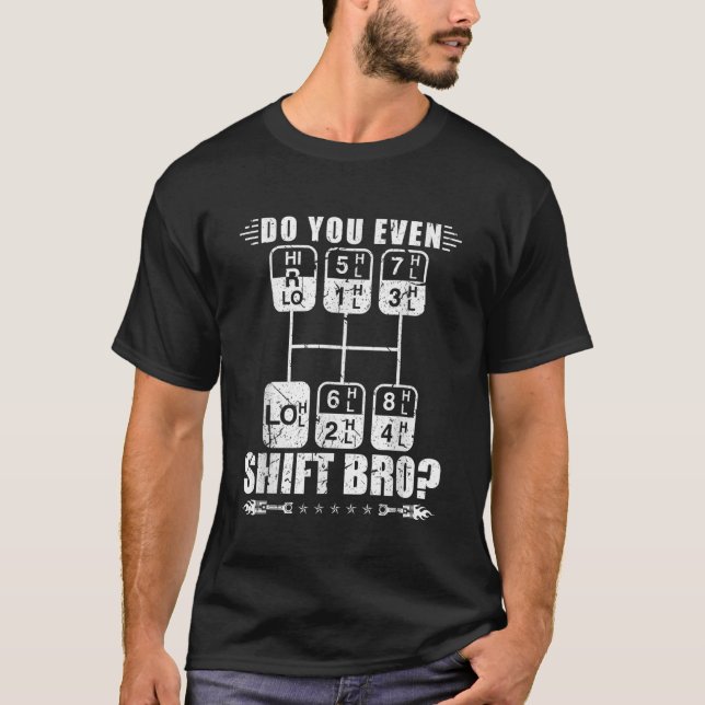 Umschalten Sie sogar die Bro-Umschalt T-Shirt (Vorderseite)