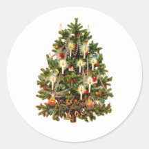 UMSCHLAG AUFKLEBER: CHRISTMAS TREE
