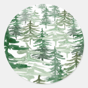 Umschlag Aufkleber der Waldschutzgebiete Muster