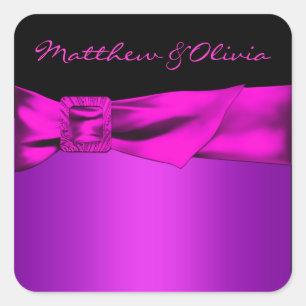 Umschlag Aufkleber mit den Gastgeschenk Hochzeit M