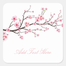 UMSCHLAG AUFKLEBER STICKER: SAKURA BLOSSOMS